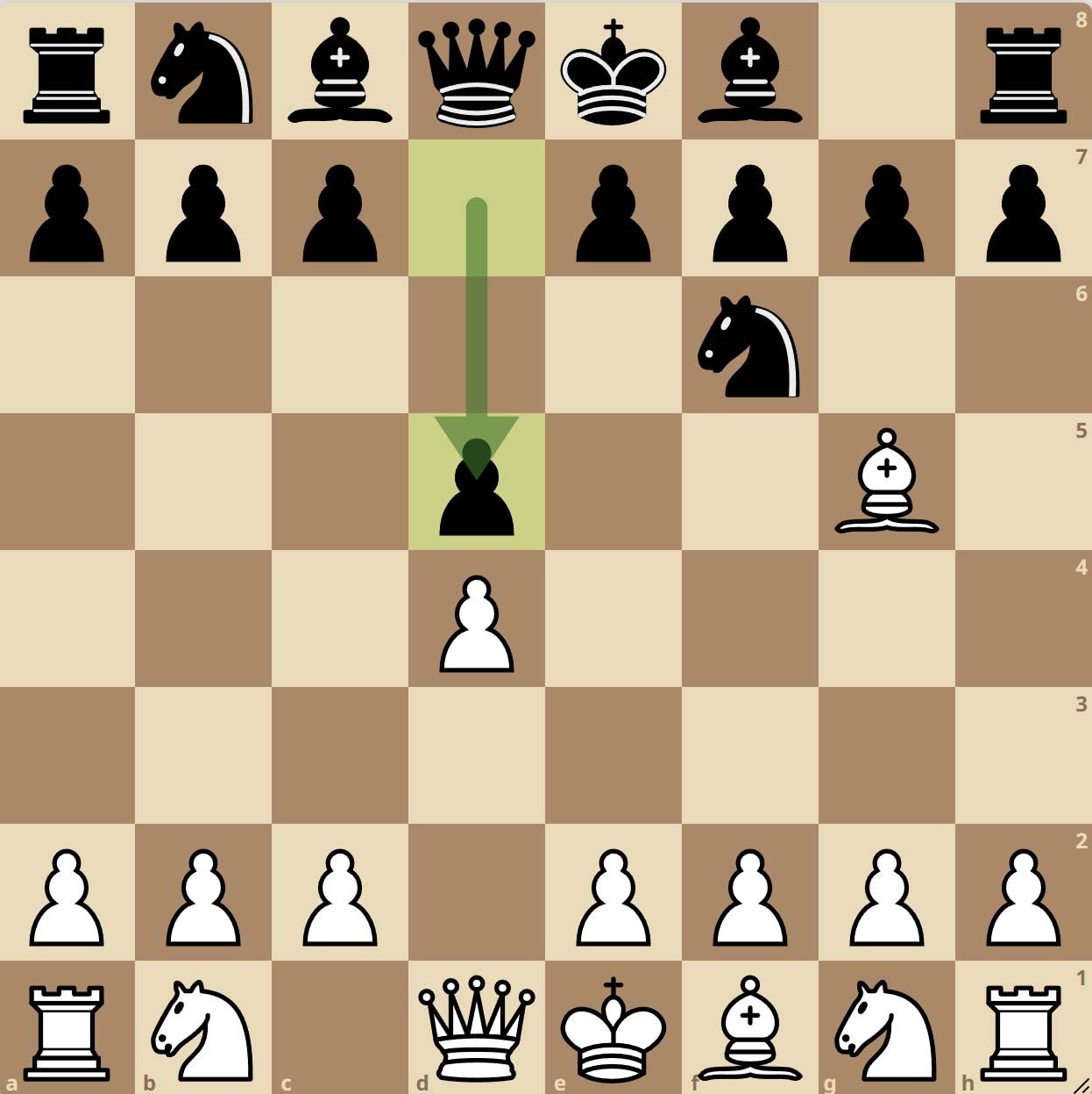 Attaque Trompowsky 2...d5