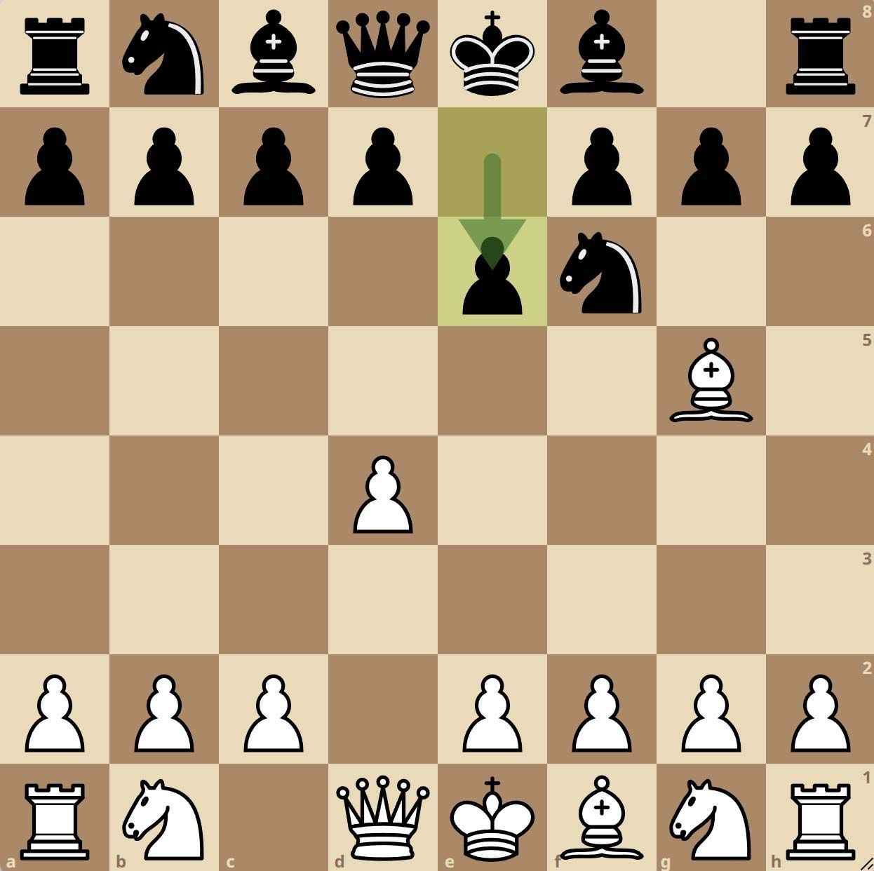 Attaque Trompowsky 2...e6