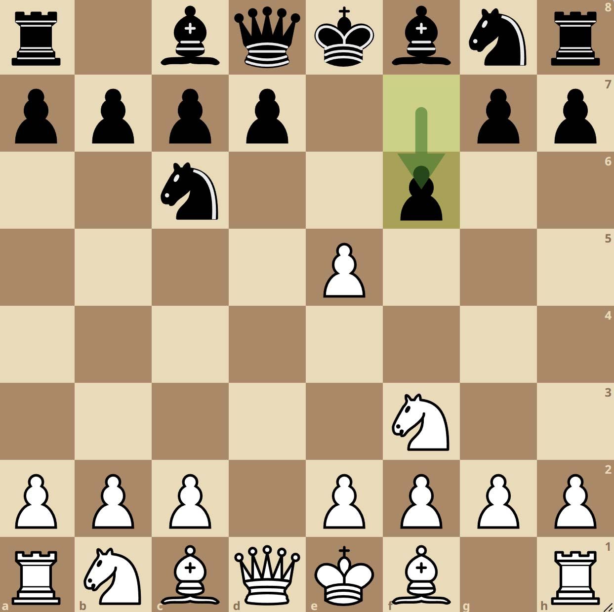 Englund Gambit Zilbermints Variation
