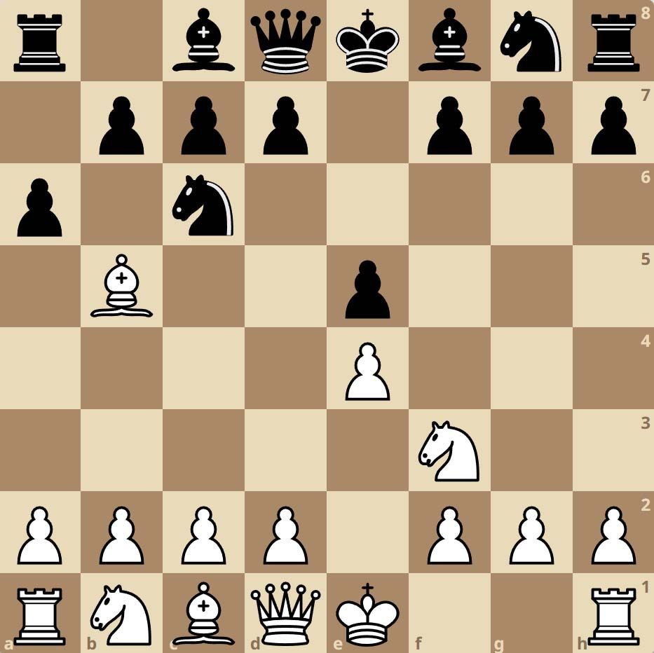 Spanish Opening Morphy Defense