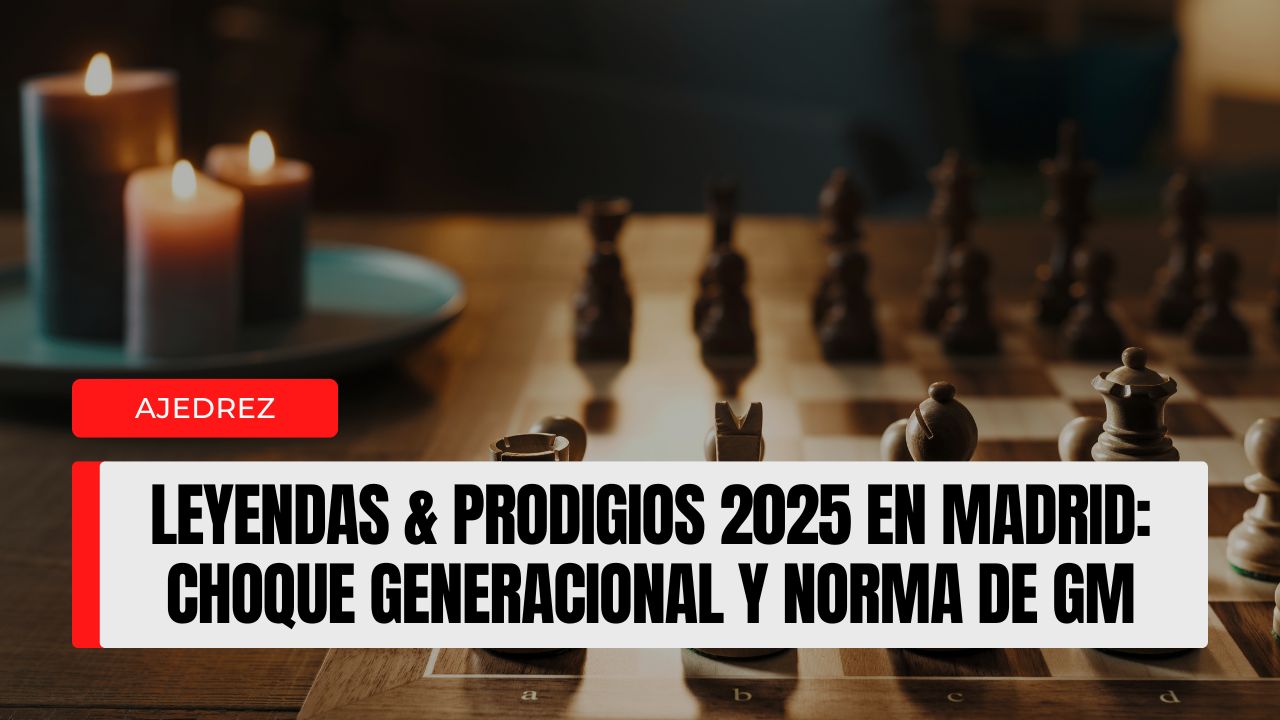 Leyendas & Prodigios 2025 arranca en Madrid choque generacional, norma de GM a 69 y rondas diarias a las 1600 CEST