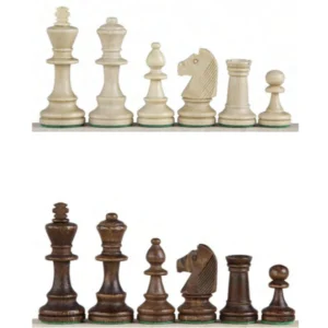 Piezas de Ajedrez German Staunton No4 Madera 3