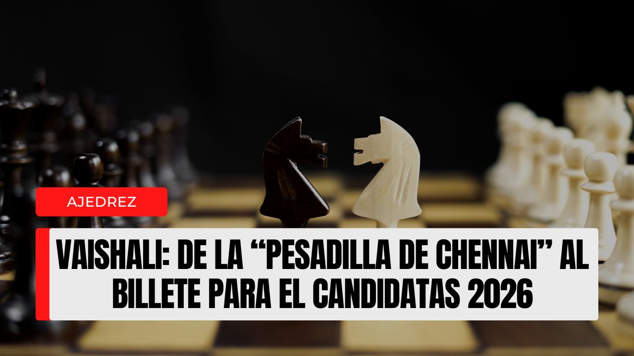 Vaishali de la “pesadilla de Chennai” al billete para el Candidatas 2026 así se fraguó su segundo Women’s Grand Swiss