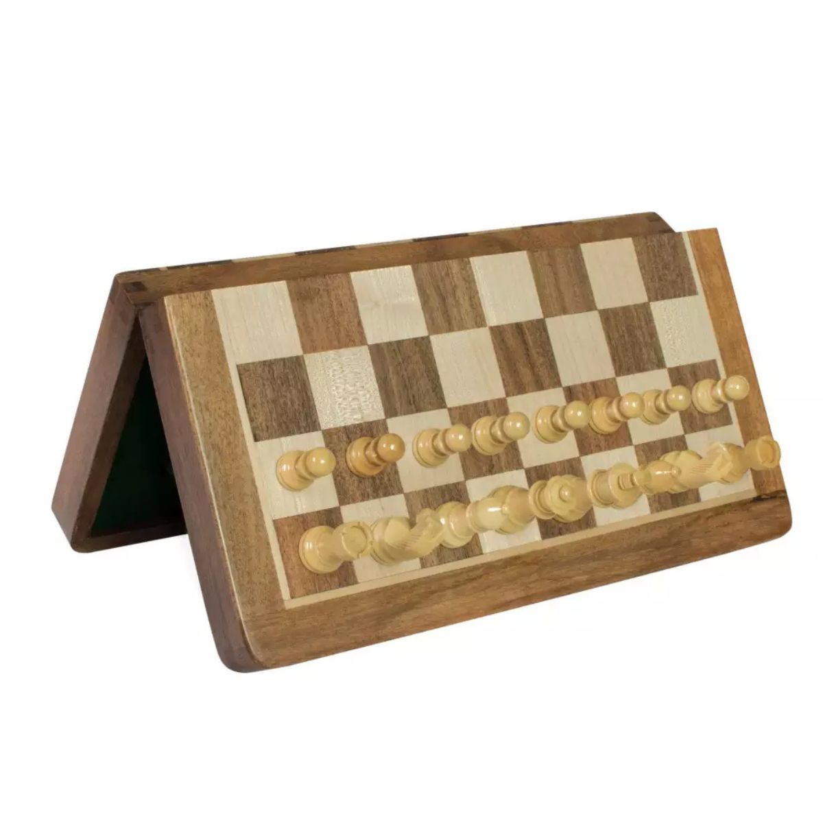 7" (18 cm) Magnetic Acacia Wood Chess Set – Model 5 - Image 3