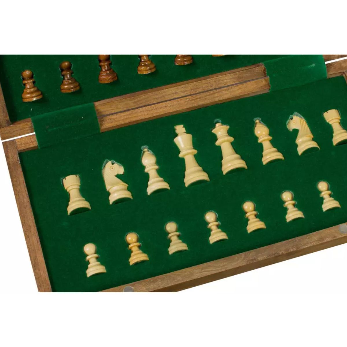 7" (18 cm) Magnetic Acacia Wood Chess Set – Model 5 - Image 2