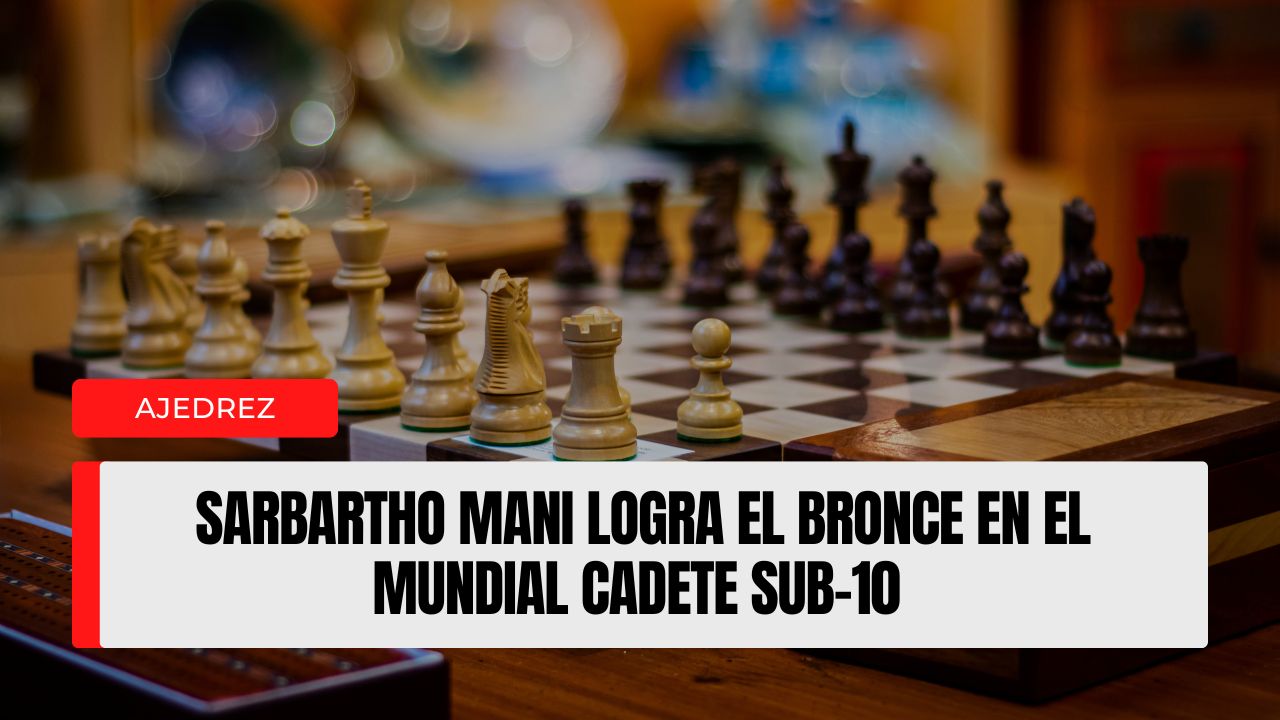 Sarbartho Mani logra el bronce en el Mundial Cadete Sub-10 de Almaty con seis victorias iniciales