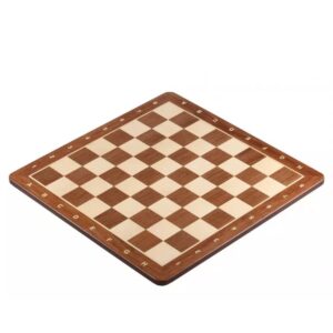 Tablero de ajedrez de madera padauk