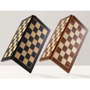 Foldable wooden chessboard 50 mm