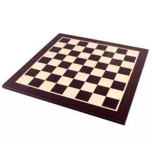 Tablero de ajedrez de madera wengué