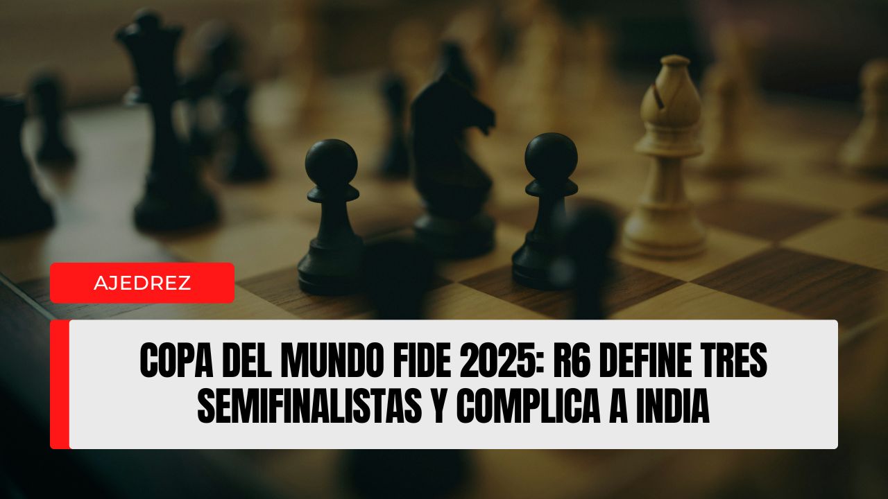Copa del Mundo FIDE 2025 R6 define tres semifinalistas y complica a India