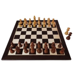 Pack tablero plegable 50 mm + piezas acacia German Knight 3,5