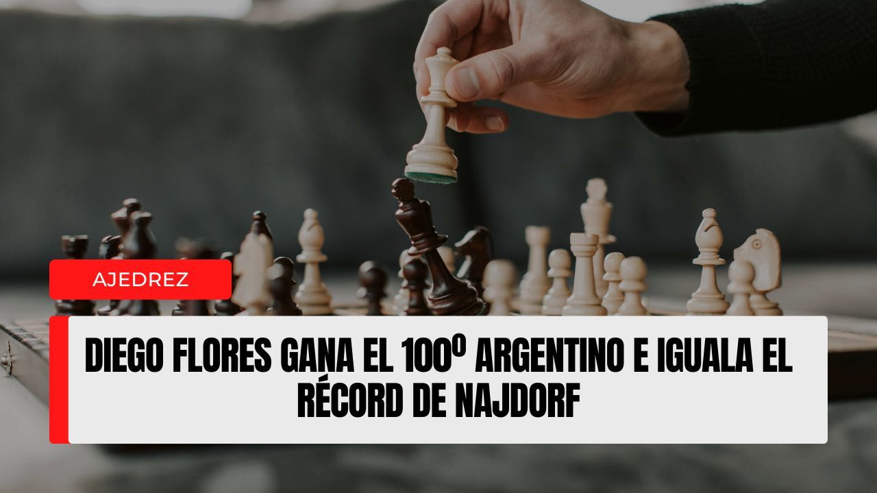 Diego Flores gana el 100º Argentino e iguala el récord de Najdorf