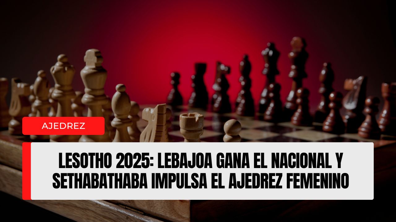 Lesotho 2025 Lebajoa gana el nacional y Sethabathaba impulsa el ajedrez femenino