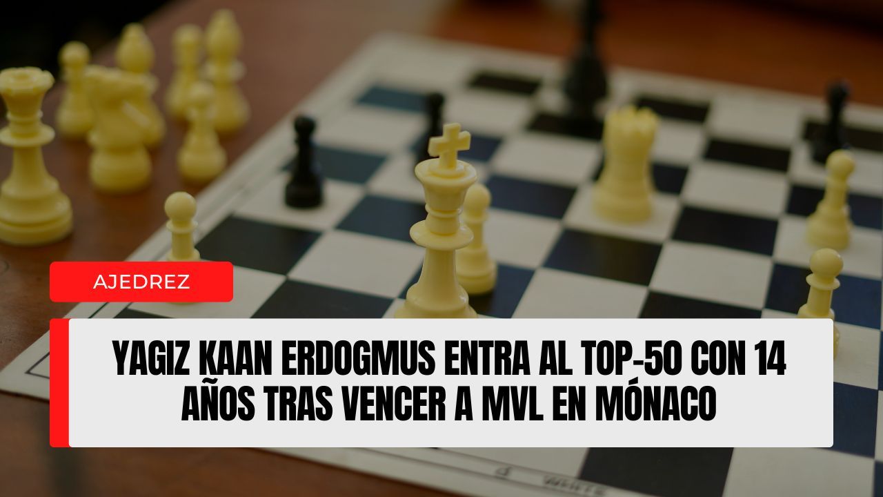 Yagiz Kaan Erdogmus entra al top-50 con 14 años tras vencer a MVL en Mónaco