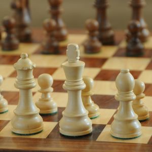 Qué piezas de ajedrez usan los jugadores profesionales