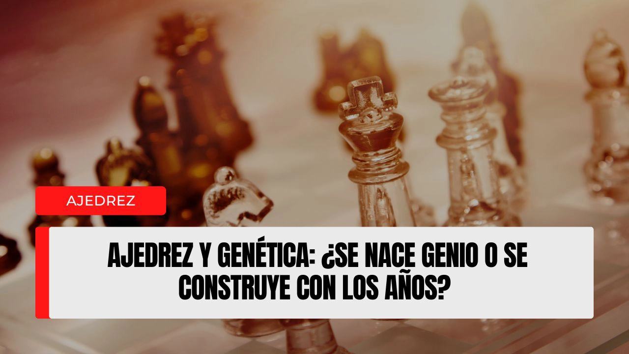 Ajedrez y genética ¿se nace genio o se construye con los años.