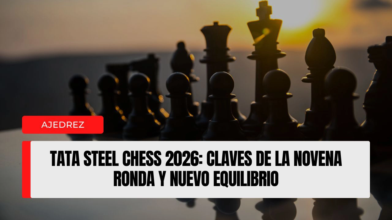 Tata Steel Chess 2026 claves de la novena ronda y nuevo equilibrio.