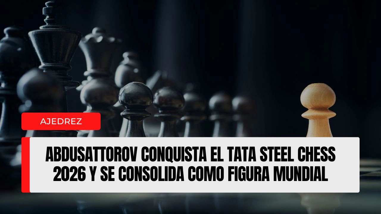 Abdusattorov conquista el Tata Steel Chess 2026 y se consolida como figura mundial,
