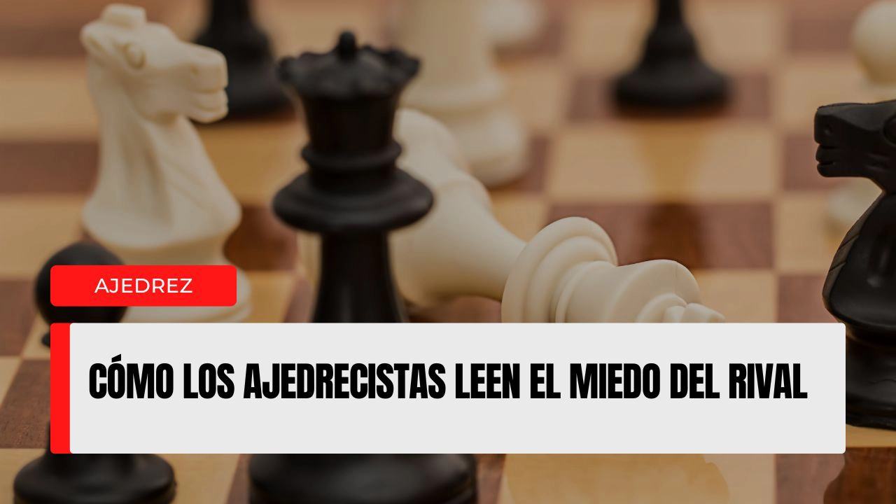 Cómo los ajedrecistas leen el miedo del rival
