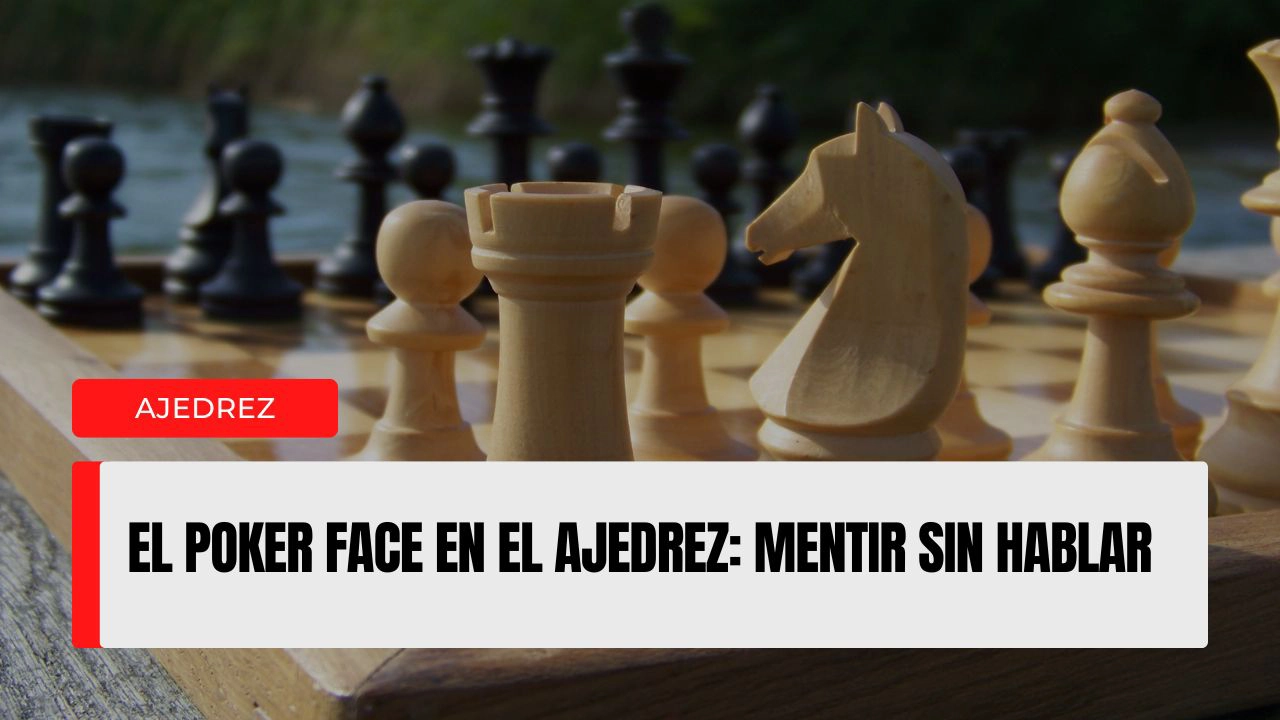El poker face en el ajedrez mentir sin hablar.