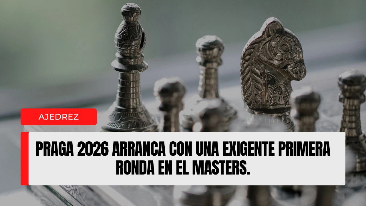 Praga 2026 arranca con una exigente primera ronda en el Masters