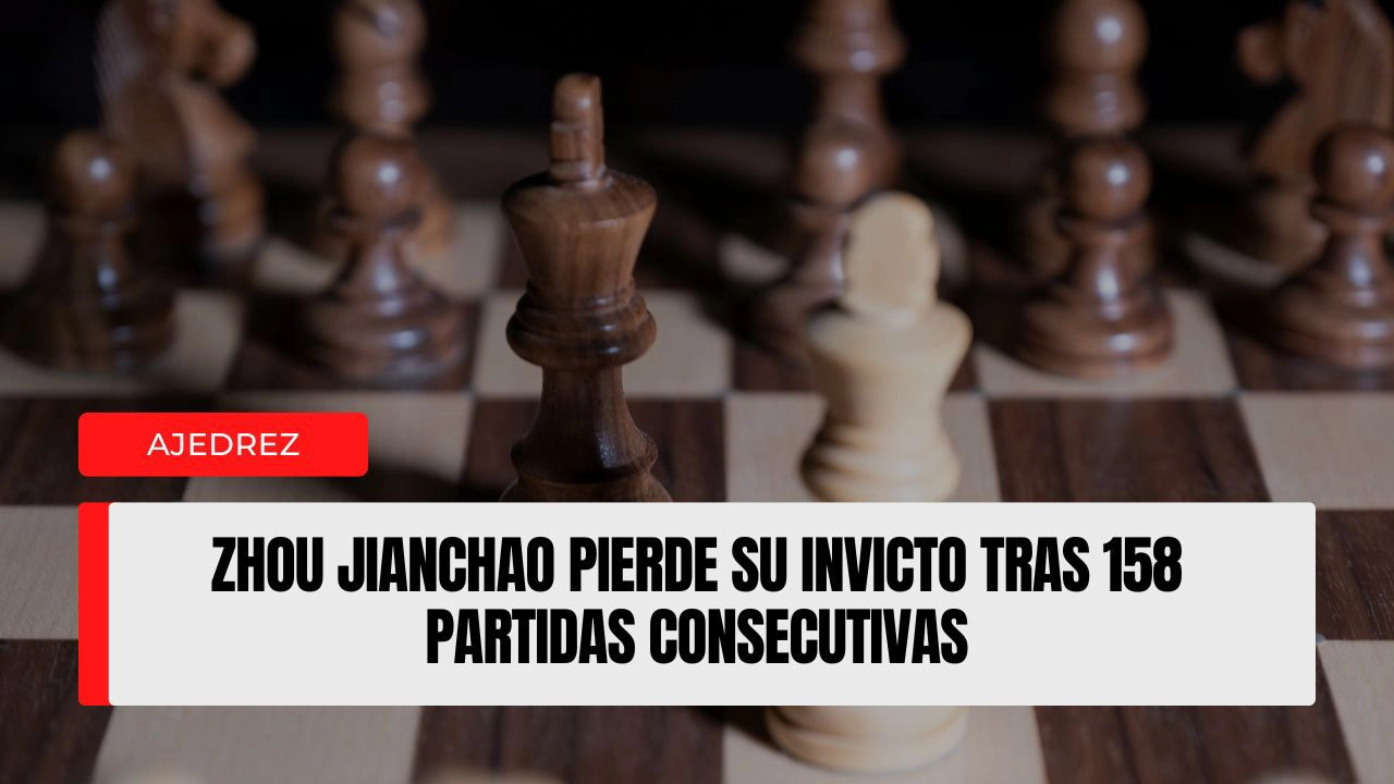 Zhou Jianchao pierde su invicto tras 158 partidas consecutivas