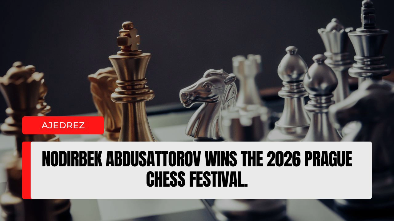 Nodirbek Abdusattorov wins the 2026 Prague Chess Festival
