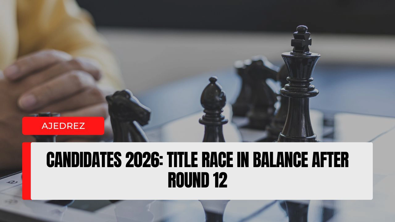 Candidates 2026 Title Race in Balance After Round 12.