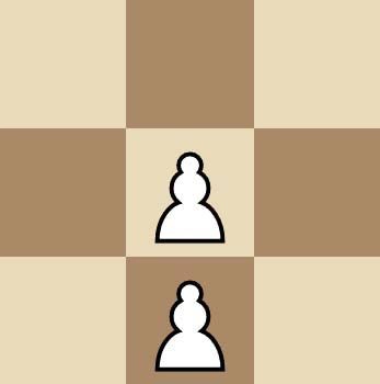 Les pions doublés aux échecs