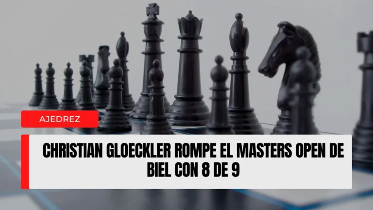 Christian Gloeckler conquista Biel con 14 años y una norma de GM