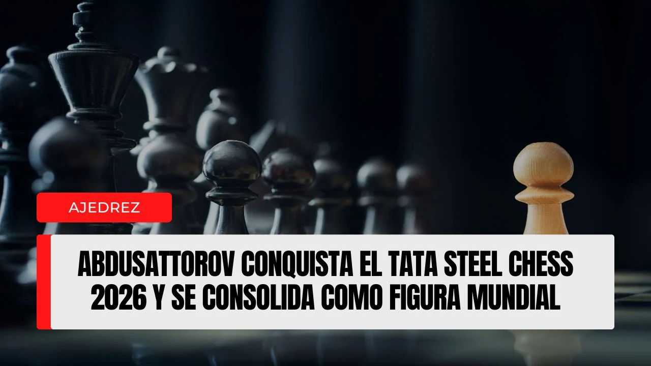 Abdusattorov conquista el Tata Steel Chess 2026 y se consolida como figura mundial,