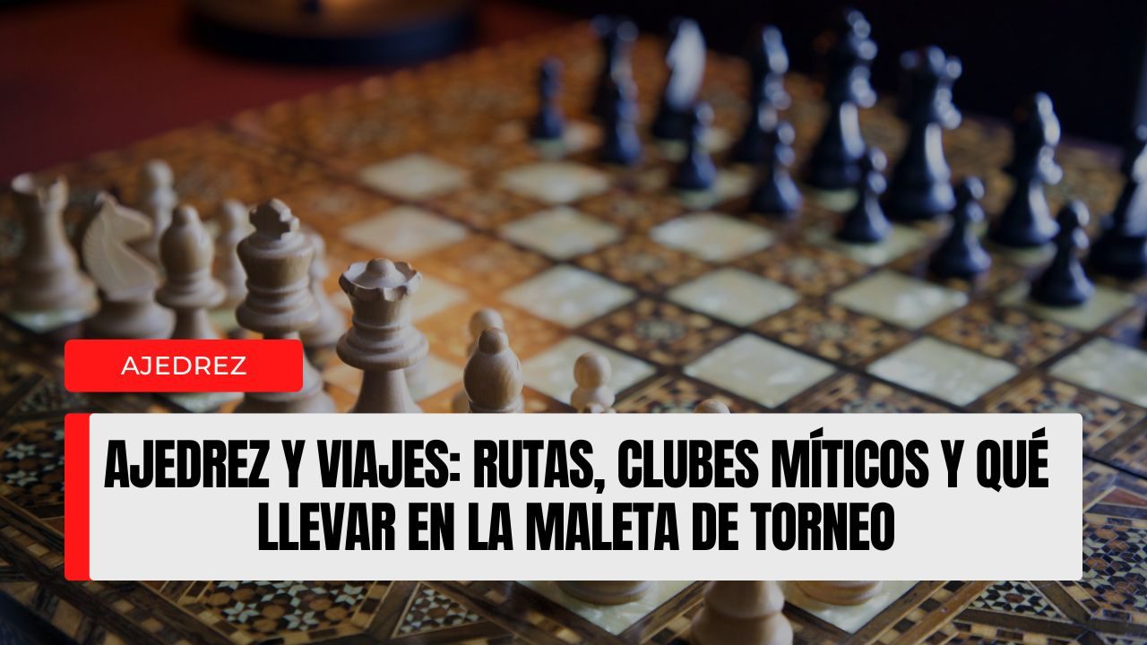Ajedrez y viajes rutas, clubes míticos y qué llevar en la maleta de torneo