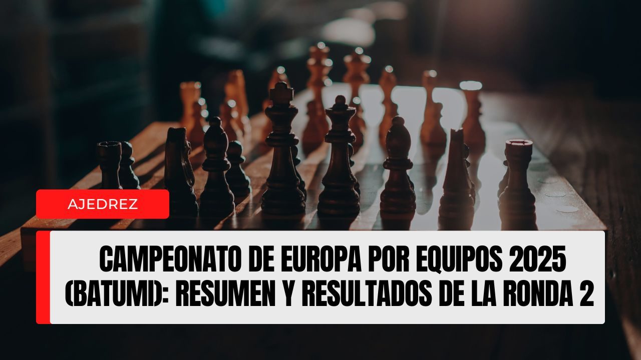 Campeonato de Europa por Equipos 2025 (Batumi) resumen y resultados de la Ronda 2 — Open y Femenino