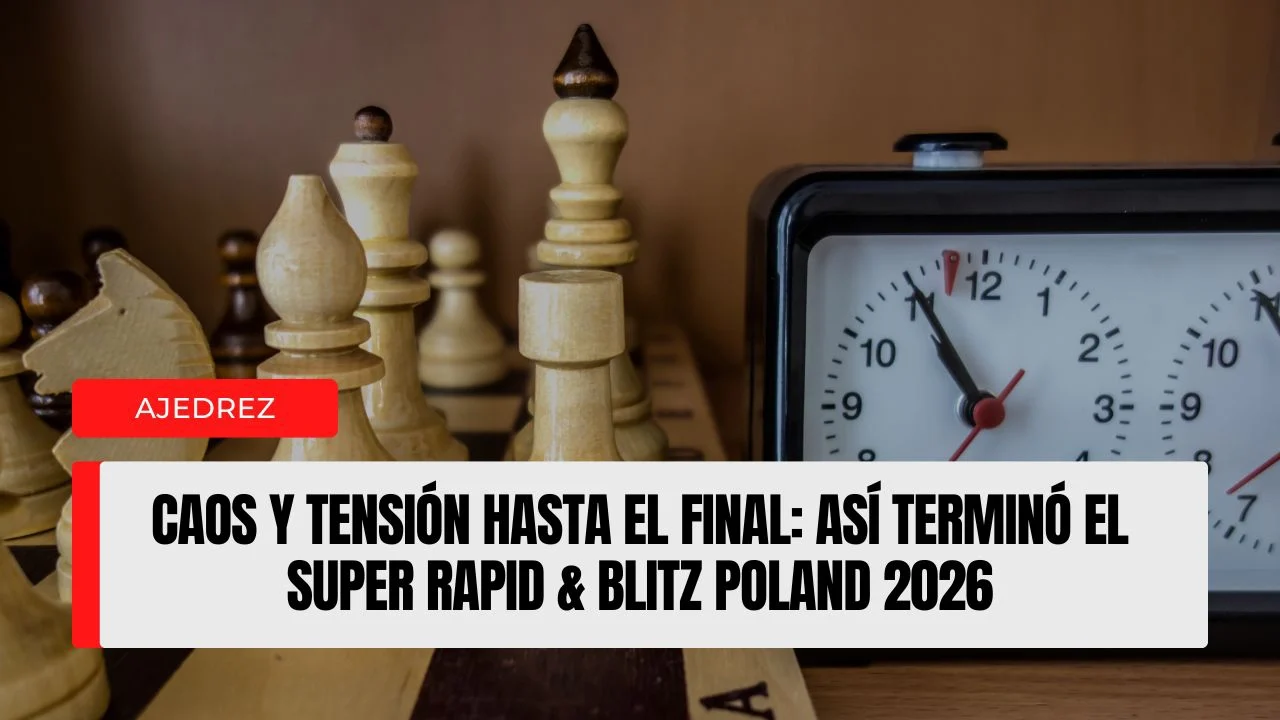 Caos y tensión hasta el final así terminó el Super Rapid & Blitz Poland 2026