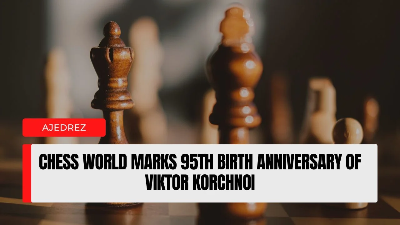 Chess world marks 95th birth anniversary of Viktor Korchnoi.