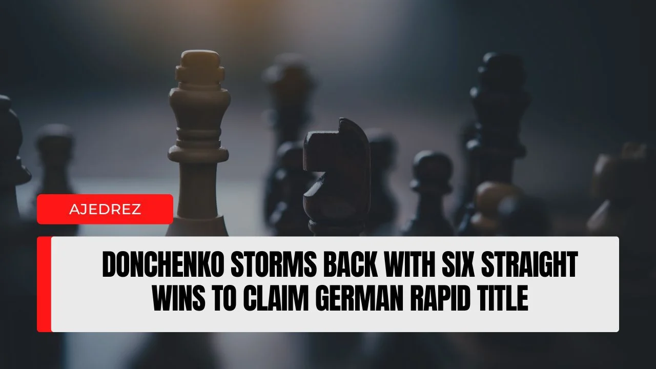 Donchenko Storms Back With Six Straight Wins to Claim German Rapid Title