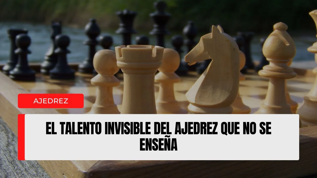 El talento invisible del ajedrez que no se enseña