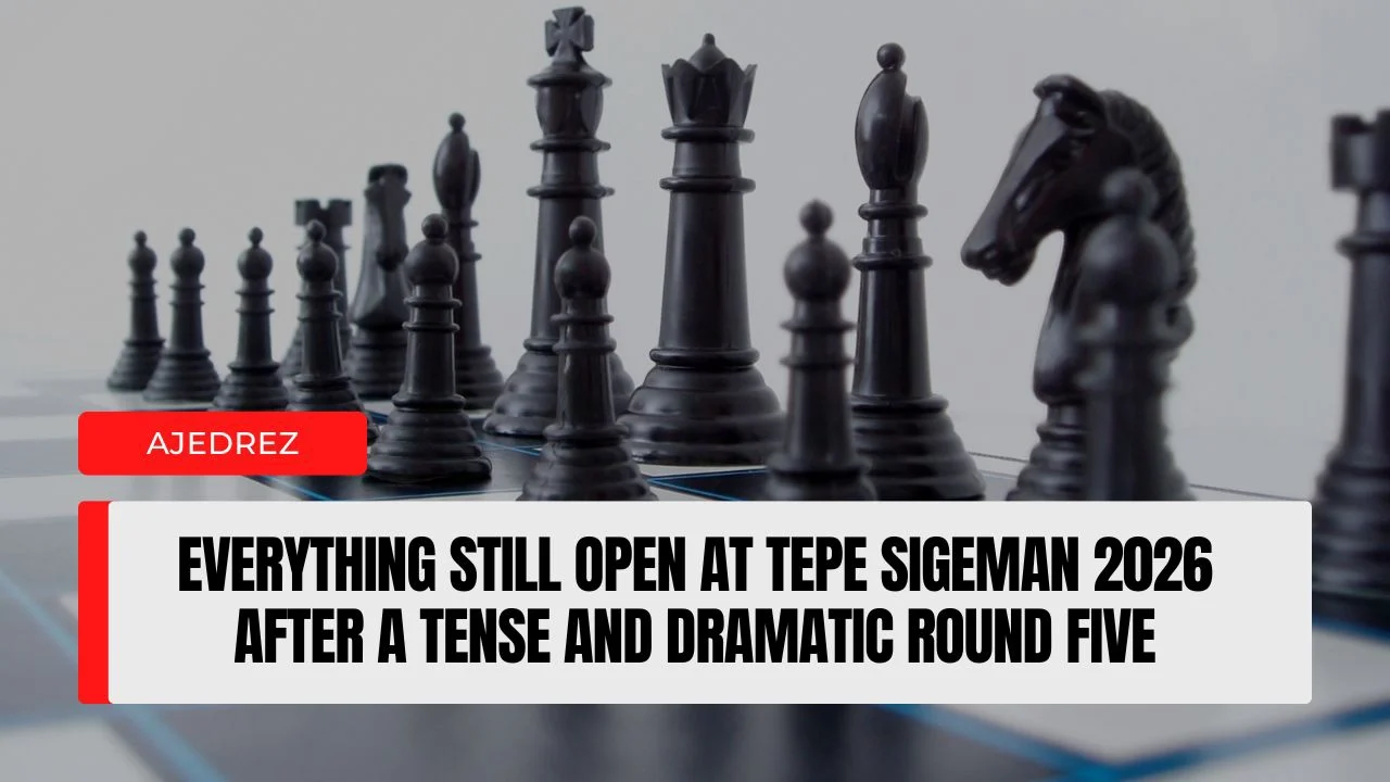 Everything still open at TePe Sigeman 2026 after a tense and dramatic round five