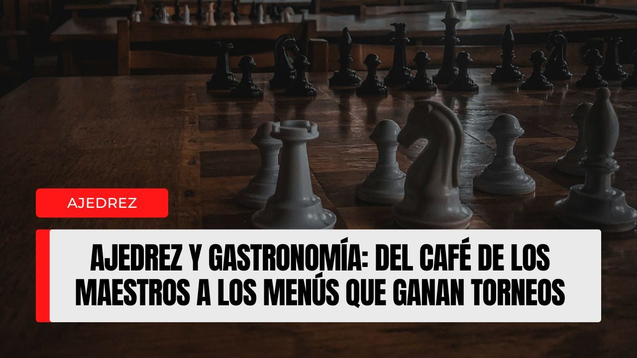 Ajedrez y gastronomía: del café de los maestros a los menús que ganan torneos