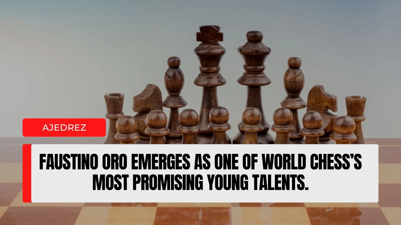Faustino Oro emerges as one of world chess’s most promising young talents.