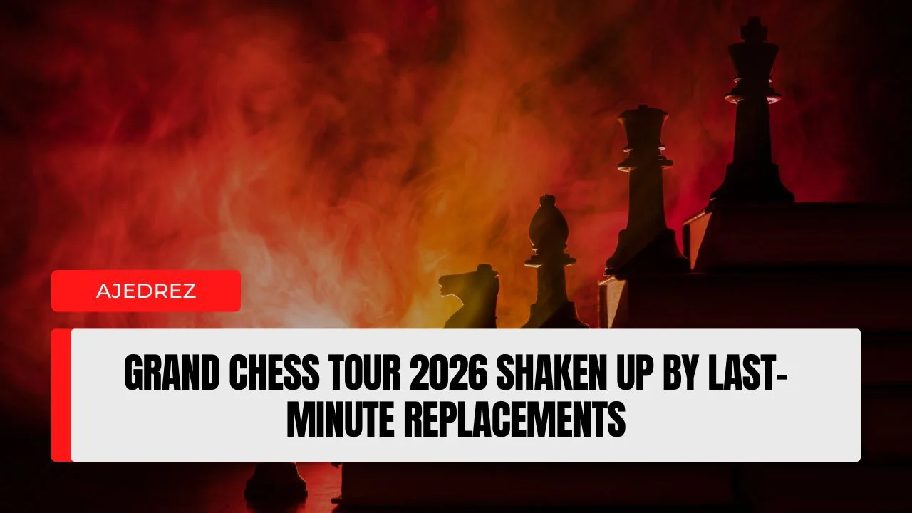 Grand Chess Tour 2026 shaken up by last-minute replacements. wb