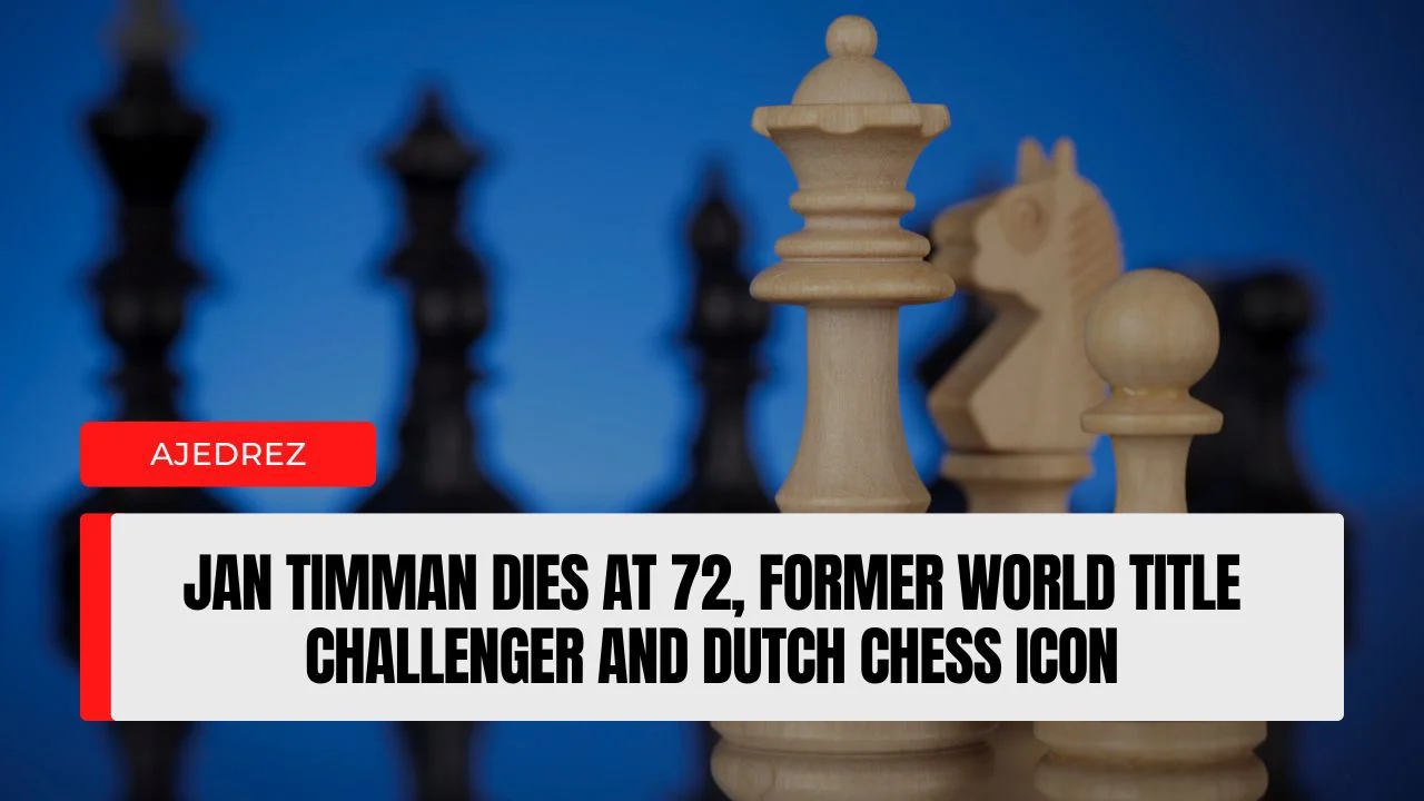 Jan Timman Dies at 72, Former World Title Challenger and Dutch Chess Icon