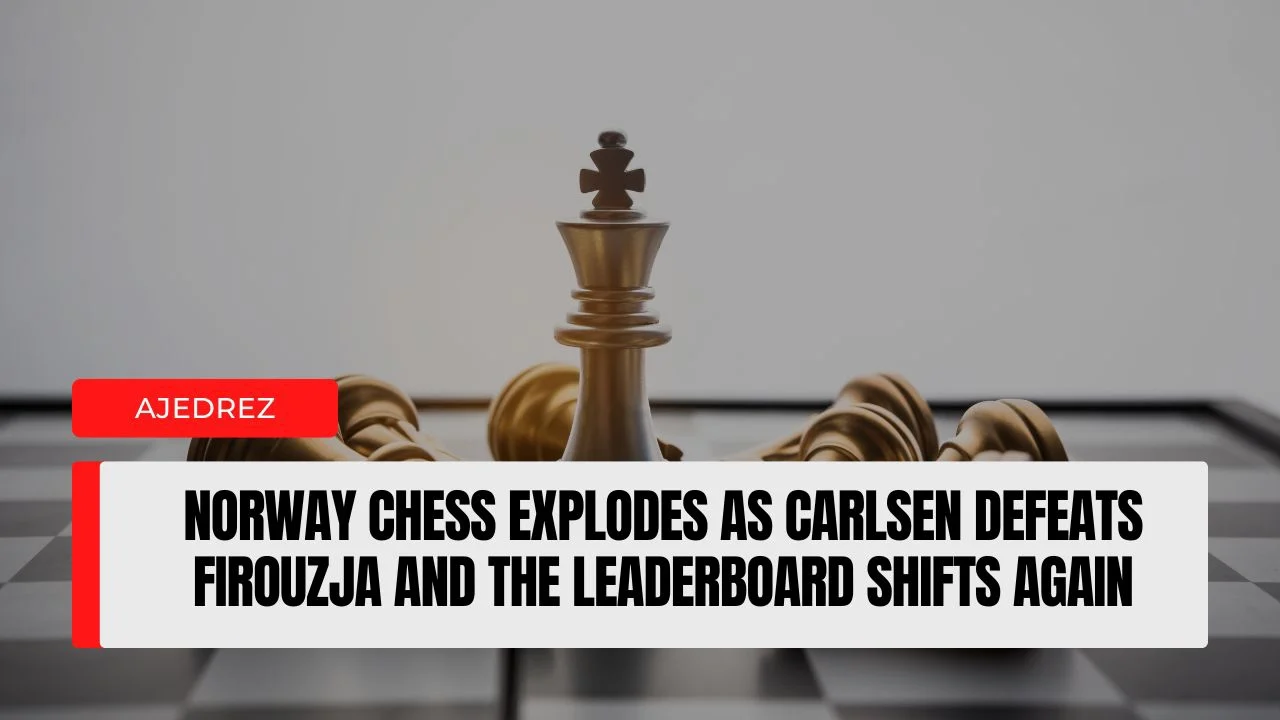Norway Chess explodes as Carlsen defeats Firouzja and the leaderboard shifts again