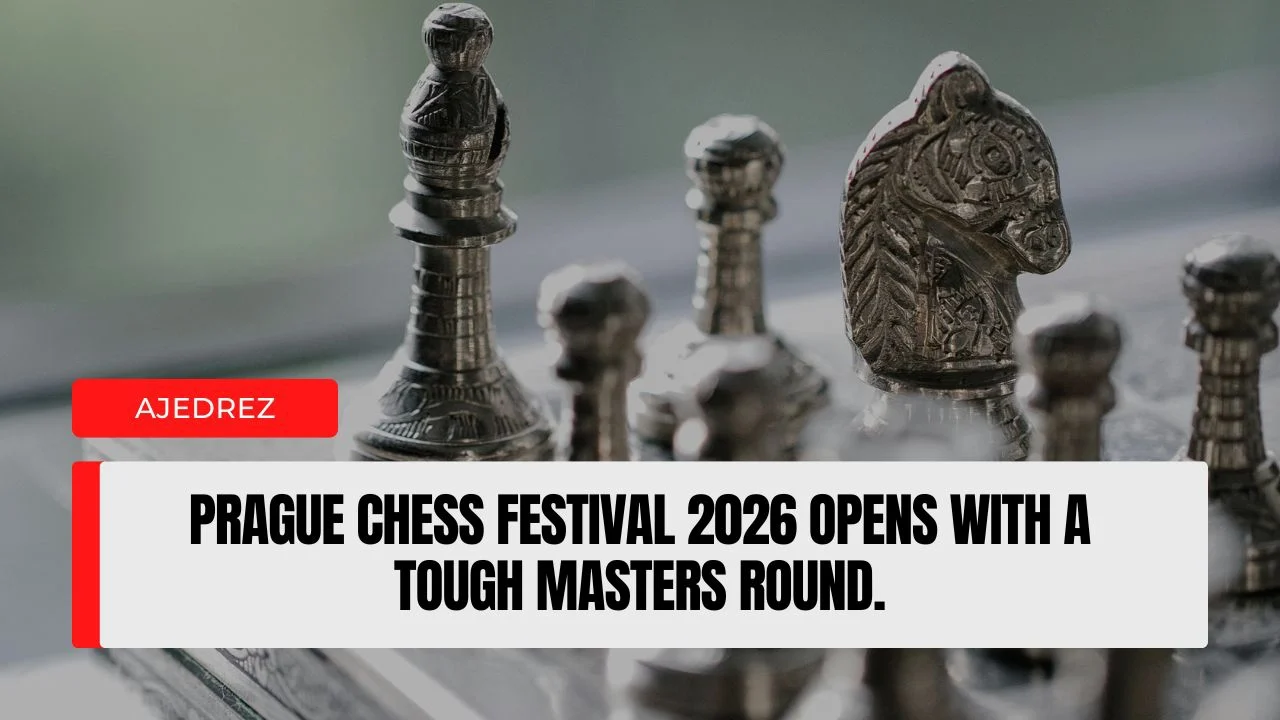 Prague Chess Festival 2026 opens with a tough Masters round