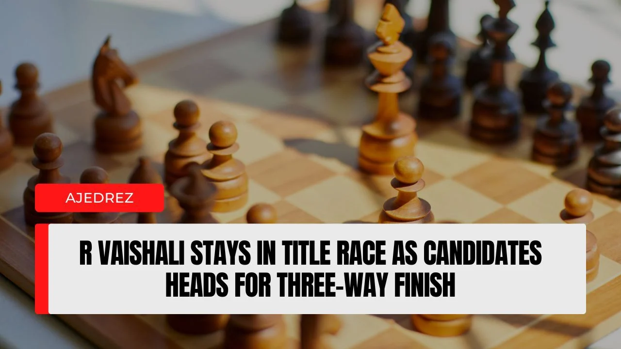 R Vaishali stays in title race as Candidates heads for three-way finish.