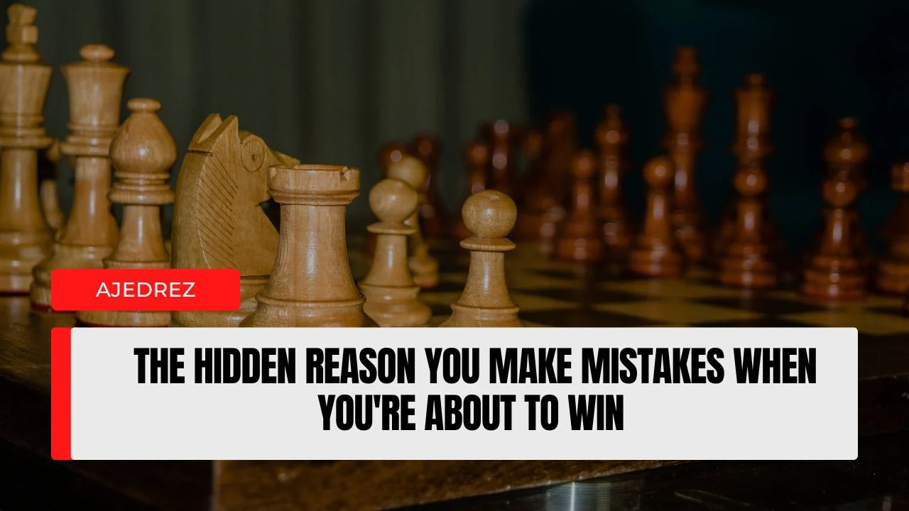 The hidden reason you make mistakes when you're about to win