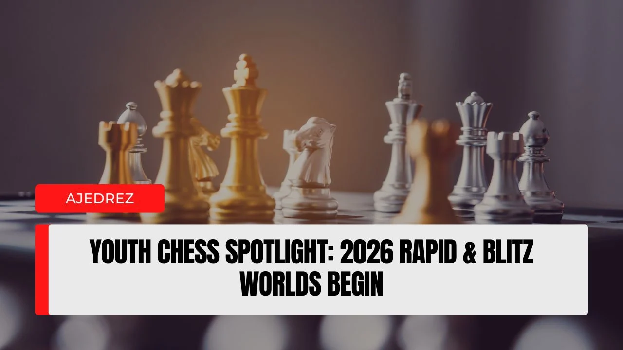 Youth Chess Spotlight 2026 Rapid & Blitz Worlds Begin.