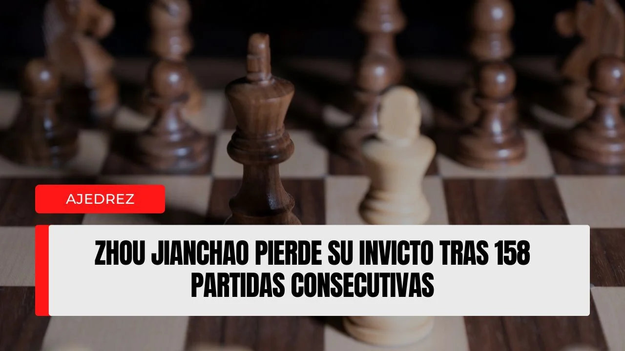 Zhou Jianchao pierde su invicto tras 158 partidas consecutivas